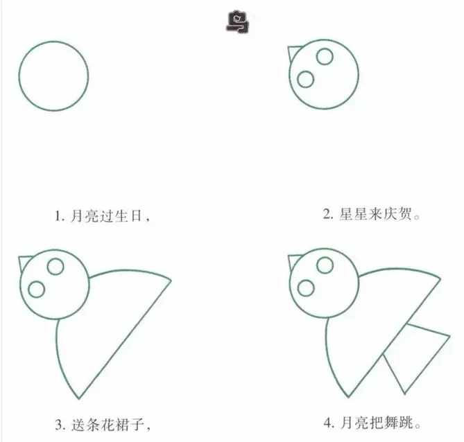 简笔画｜幼儿园简笔画教程大全（100种），果断为孩子收藏！