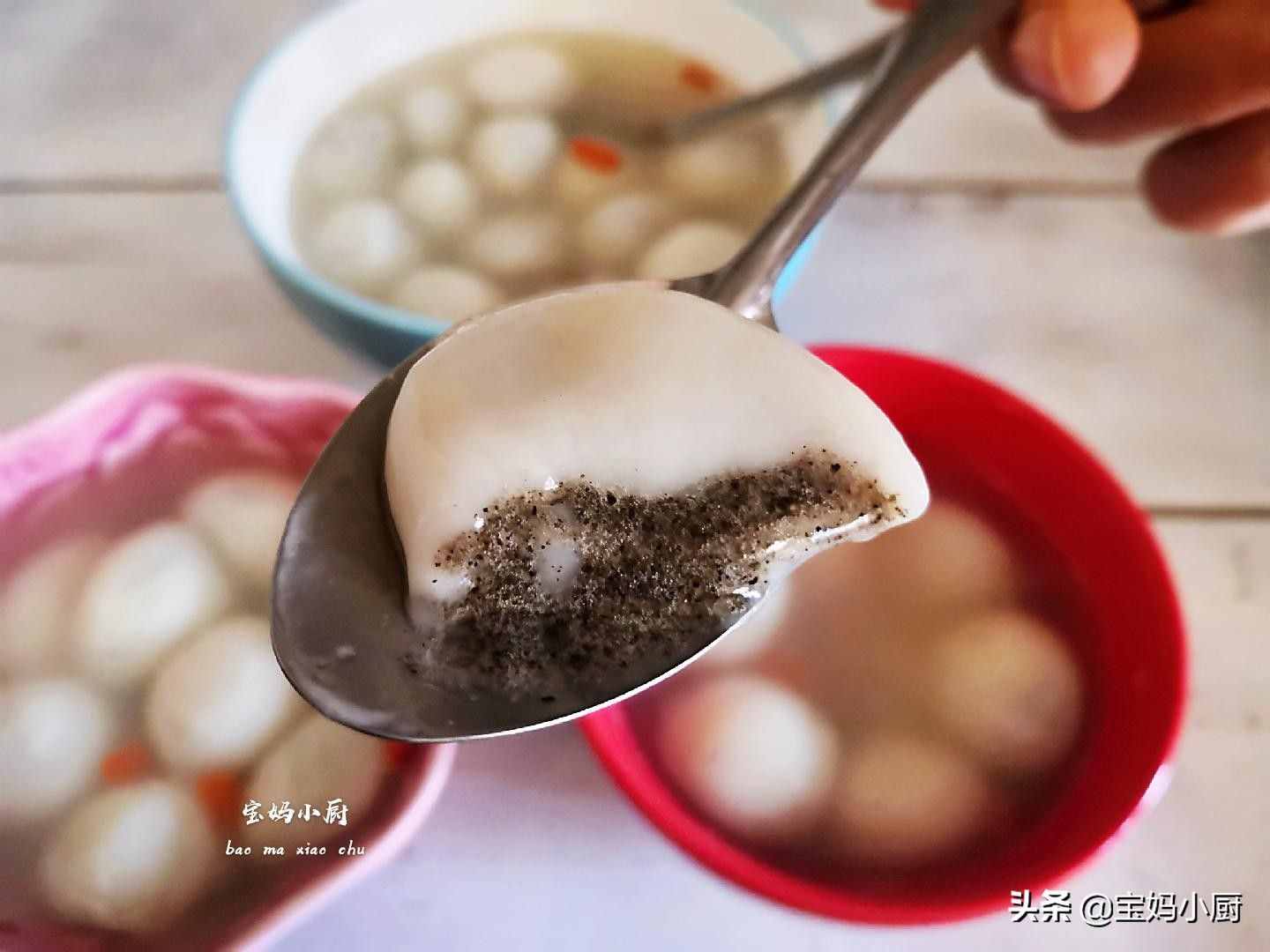 煮汤圆，三个技巧掌握好，保证圆鼓鼓好吃不破皮