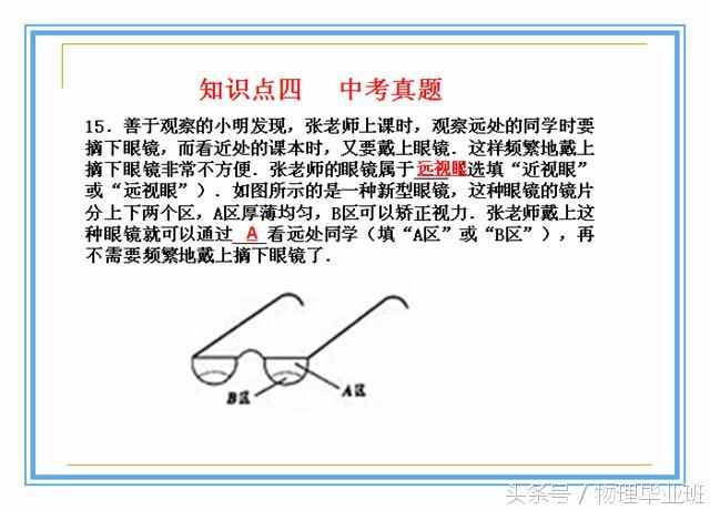 中学物理单元复习——《透镜及其应用》（精品课件！）