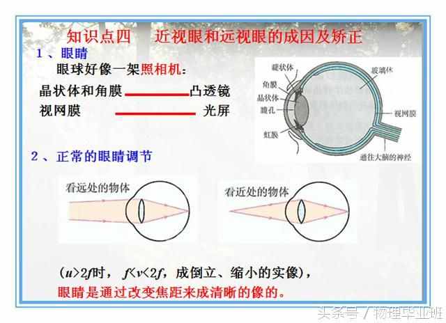 中学物理单元复习——《透镜及其应用》（精品课件！）