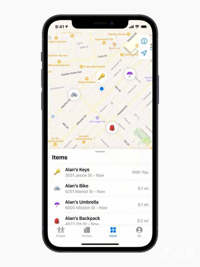 苹果 AirTag 防丢器发布，找东西更方便，还能防止恶意跟踪