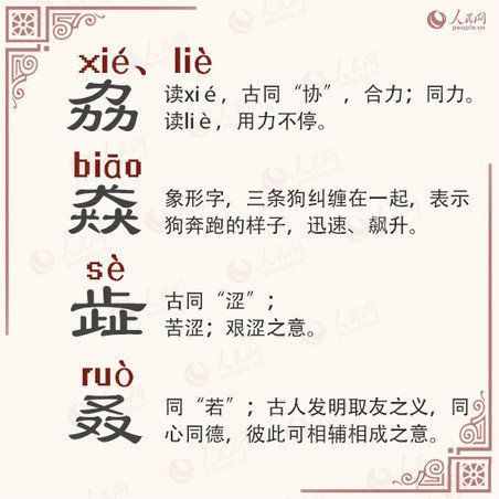 涨知识 加强版“三叠字”，你会念吗？