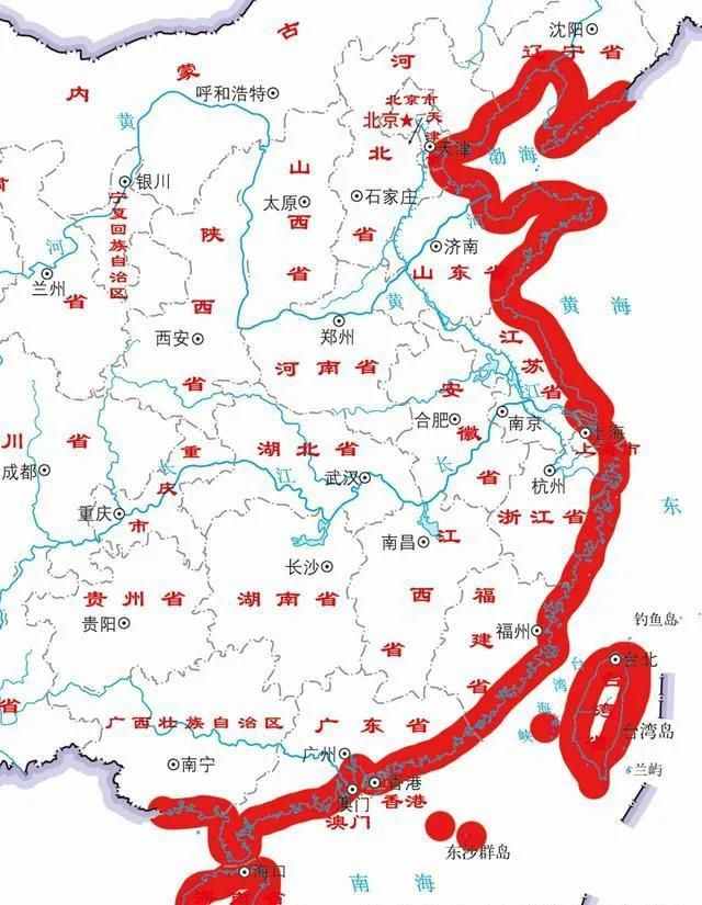 说实话，中国虽然有1.8万公里海岸线，看个海却不容易