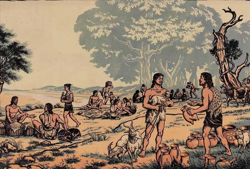 原始人类是如何生活的，刀耕火种式的农业，诞生出最早的文明