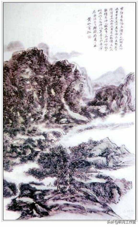 百年巨匠卓越山水大师黄宾虹四十六幅经典绘画作品赏析