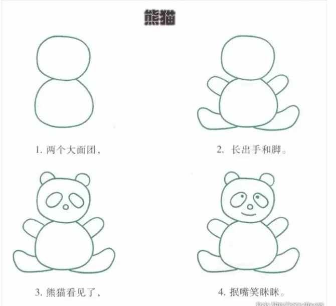 简笔画｜幼儿园简笔画教程大全（100种），果断为孩子收藏！