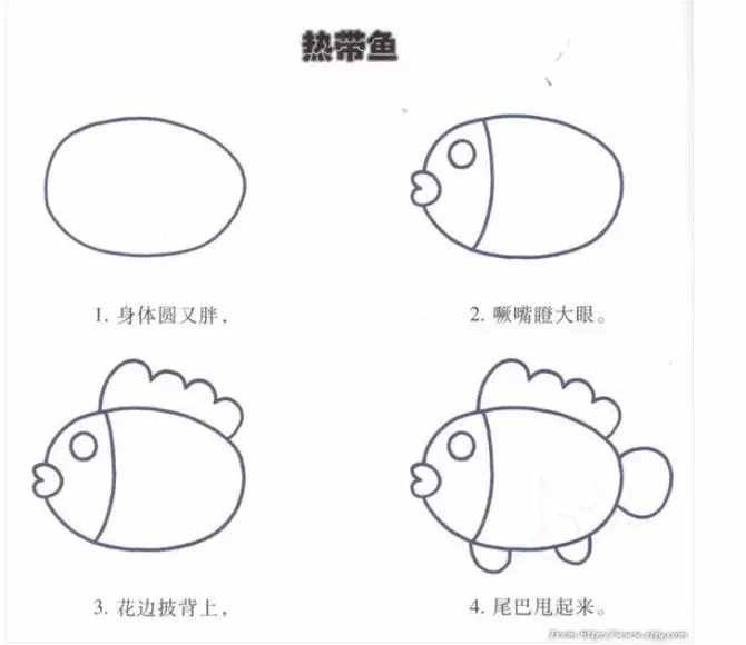 简笔画｜幼儿园简笔画教程大全（100种），果断为孩子收藏！