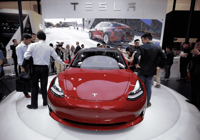 特斯拉，特斯拉model 3库存,特斯拉model 3交付量